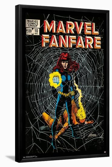 Marvel Comics - Black Widow - Marvel Fanfare #10-Trends International-Framed Poster