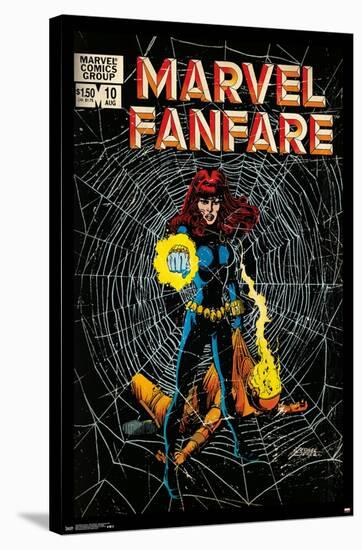 Marvel Comics - Black Widow - Marvel Fanfare #10-Trends International-Stretched Canvas