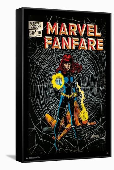 Marvel Comics - Black Widow - Marvel Fanfare #10-Trends International-Framed Stretched Canvas