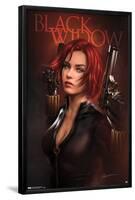 Marvel Comics - Black Widow - Two Guns-Trends International-Framed Poster