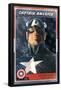 Marvel Comics - Captain America Card-Trends International-Framed Poster