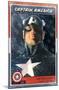 Marvel Comics - Captain America Card-Trends International-Mounted Poster
