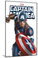 Marvel Comics - Captain America Feature Series-Trends International-Mounted Poster