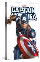 Marvel Comics - Captain America Feature Series-Trends International-Stretched Canvas