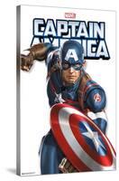 Marvel Comics - Captain America Feature Series-Trends International-Stretched Canvas
