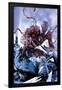 Marvel Comics - Carnage - Battle with Venom-Trends International-Framed Poster