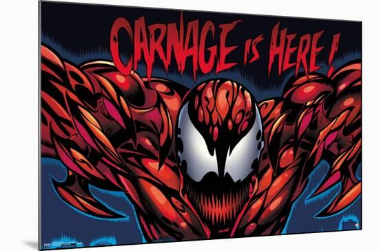 Marvel Comics - Carnage - Classic-Trends International-Mounted Poster