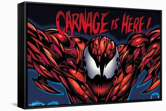Marvel Comics - Carnage - Classic-Trends International-Framed Stretched Canvas