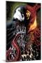 Marvel Comics - Carnage - Face Split with Venom-Trends International-Mounted Poster