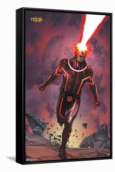 Marvel Comics - Cyclops - Cover-Trends International-Framed Stretched Canvas