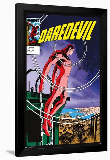Marvel Comics Daredevil - #241-Trends International-Framed Poster