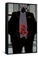 Marvel Comics Daredevil - Kingpin Shadow-Trends International-Framed Stretched Canvas