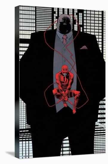 Marvel Comics Daredevil - Kingpin Shadow-Trends International-Stretched Canvas