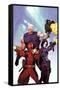 Marvel Comics - Deadpool and Domino-Trends International-Framed Stretched Canvas