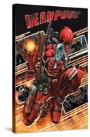 Marvel Comics - Deadpool - Attack Collage-Trends International-Stretched Canvas