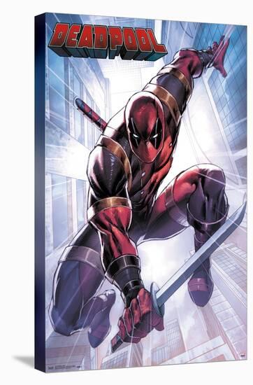 Marvel Comics - Deadpool - Attack-Trends International-Stretched Canvas