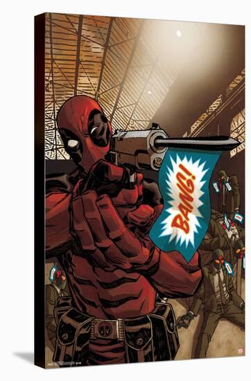 Marvel Comics - Deadpool - Bang-Trends International-Stretched Canvas