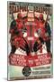 Marvel Comics - Deadpool - Chumpions-Trends International-Mounted Poster