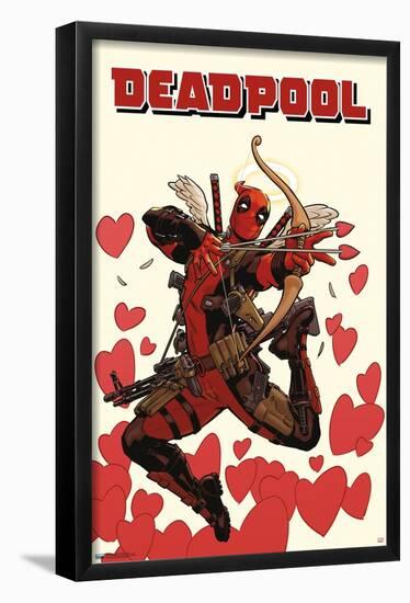 Marvel Comics Deadpool - Cupid-Trends International-Framed Poster