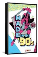 Marvel Comics - Deadpool - Made In the 90's-Trends International-Framed Stretched Canvas