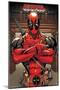 Marvel Comics - Deadpool - Pose-Trends International-Mounted Poster