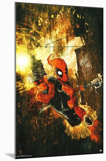 Marvel Comics - Deadpool - Shells-Trends International-Mounted Poster