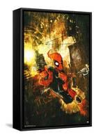 Marvel Comics - Deadpool - Shells-Trends International-Framed Stretched Canvas