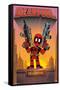 Marvel Comics - Deadpool - Statue-Trends International-Framed Stretched Canvas