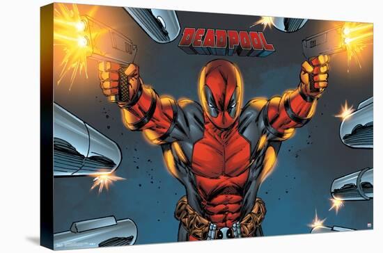 Marvel Comics - Deadpool - Target-Trends International-Stretched Canvas