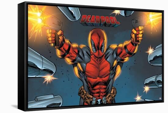 Marvel Comics - Deadpool - Target-Trends International-Framed Stretched Canvas