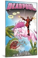 Marvel Comics - Deadpool - Unicorn-Trends International-Mounted Poster