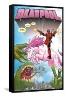 Marvel Comics - Deadpool - Unicorn-Trends International-Framed Stretched Canvas