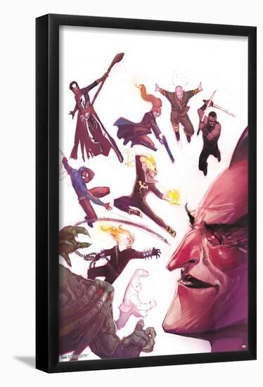 Marvel Comics - Doctor Strange: Damnation #2-Trends International-Framed Poster