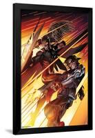 Marvel Comics Falcon and Winter Soldier - Team-Up-Trends International-Framed Poster