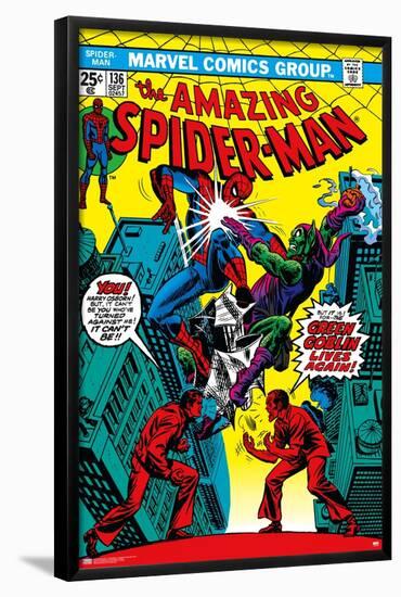 Marvel Comics - Green Goblin - The Amazing Spider-Man #136-Trends International-Framed Poster