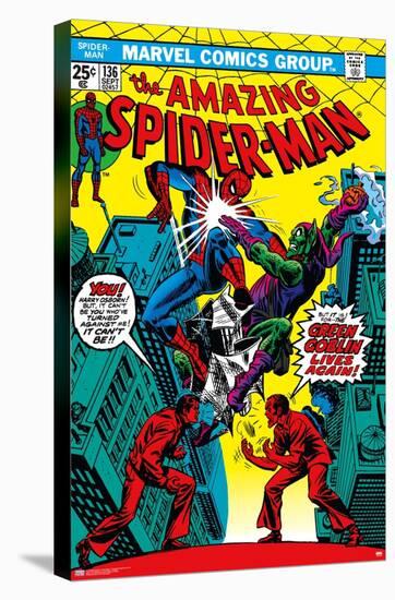 Marvel Comics - Green Goblin - The Amazing Spider-Man #136-Trends International-Stretched Canvas