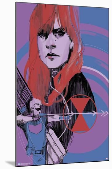 Marvel Comics - Hawkeye and Black Widow - Panel-Trends International-Mounted Poster