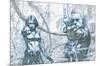 Marvel Comics - Hawkeye and Black Widow - Pencils-Trends International-Mounted Poster