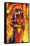 Marvel Comics - Hawkeye and Spider Woman - Avengers #17-Trends International-Framed Stretched Canvas