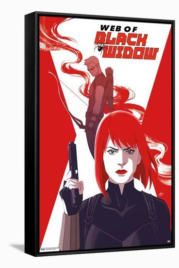Marvel Comics - Hawkeye - Web Of Black Widow #4-Trends International-Framed Stretched Canvas