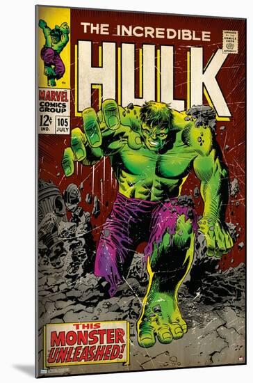 Marvel Comics - Hulk - Incredible Hulk #105-Trends International-Mounted Poster