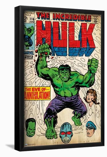 Marvel Comics - Hulk - Incredible Hulk #116-Trends International-Framed Poster