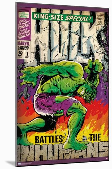 Marvel Comics - Hulk - Incredible Hulk Special #1-Trends International-Mounted Poster