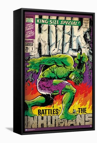 Marvel Comics - Hulk - Incredible Hulk Special #1-Trends International-Framed Stretched Canvas