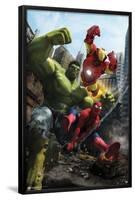 Marvel Comics - Hulk - Marvel Adventures Iron Man Special Edition #1-Trends International-Framed Poster