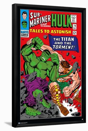 Marvel Comics - Hulk - Tales To Astonish #79-Trends International-Framed Poster