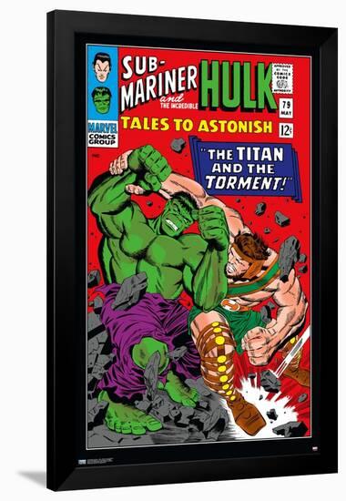 Marvel Comics - Hulk - Tales To Astonish #79-Trends International-Framed Poster