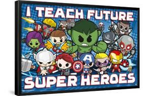 Marvel Comics - I Teach Future Superheroes-Trends International-Framed Poster