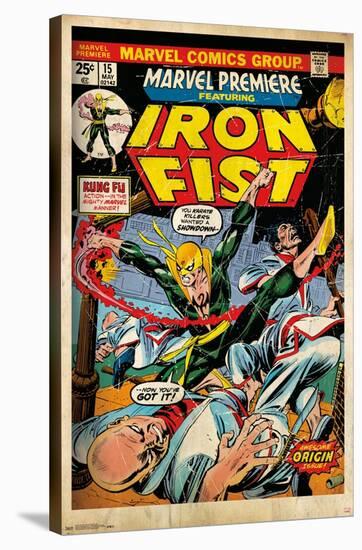 Marvel Comics - Iron Fist - Premiere Cover #15-Trends International-Stretched Canvas