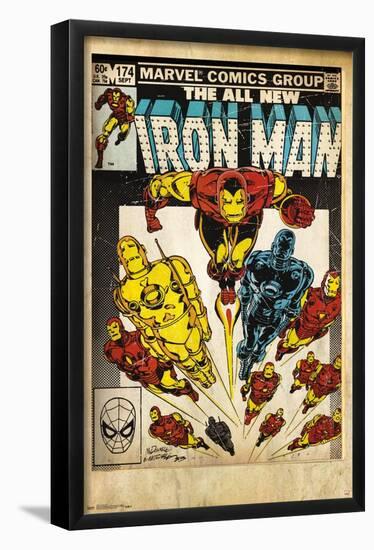 Marvel Comics - Iron Man - Cover #174-Trends International-Framed Poster